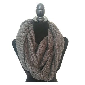 NWT limited edition grey infinity scarf
